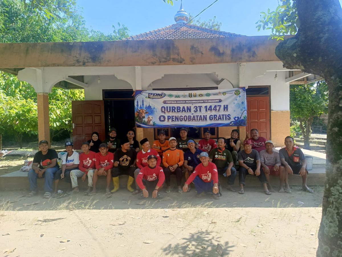 Semangat Kepedulian di Wilayah 3T, Muhammadiyah Tulungagung Gelar Kurban dan Pengobatan Gratis di Mirigambar